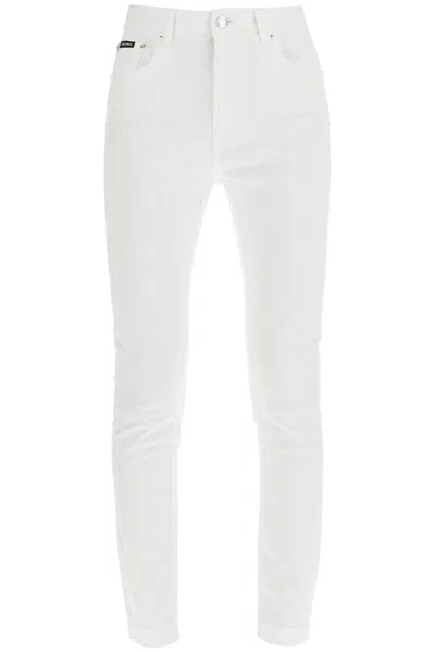 Shop Dolce & Gabbana Stretch Denim Audrey Jeans In Italian Html