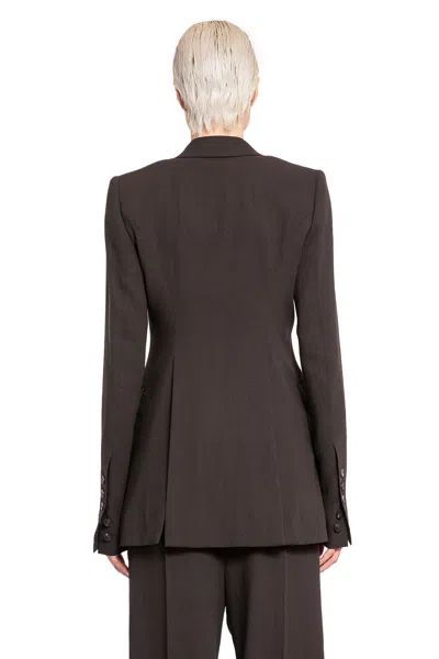 Rick Owens Single-breasted In Grey