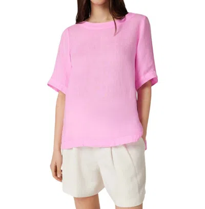 0039 Italy Gigi Blouse In Pink In Pink