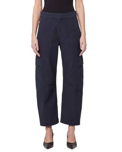 Citizens Of Humanity Marcelle Cotton Low Slung Cargo Pants In Multi