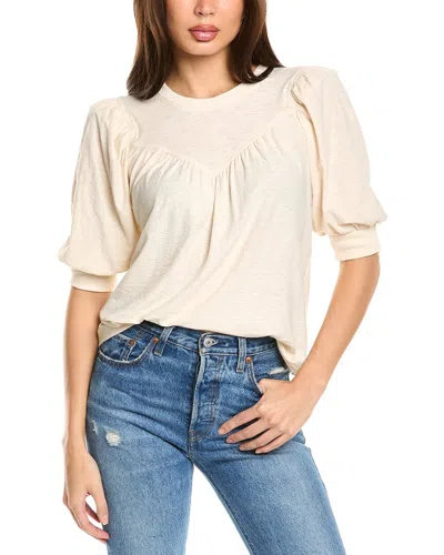 Nation Ltd Journey Feminine Yoked T-shirt In Pink