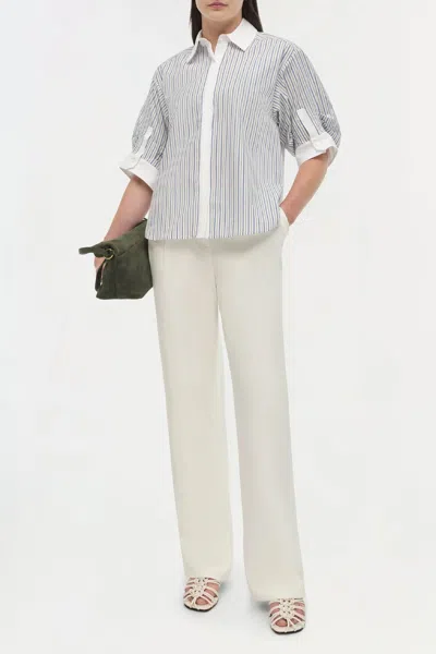 Simkhai Gemma Cotton Button Up Top