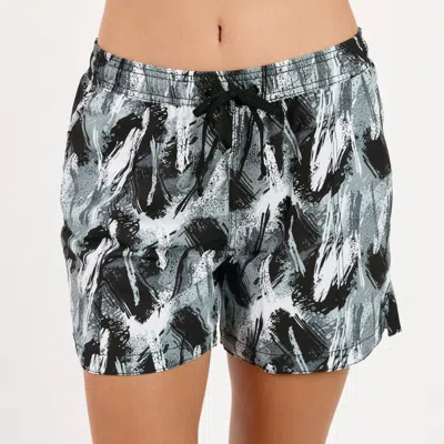 Calypsa Women's 4" Board Shorts In Silver