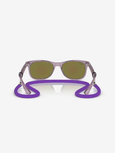 Ray Ban Ray-ban Girls Wayfarer Sunglasses In Purple