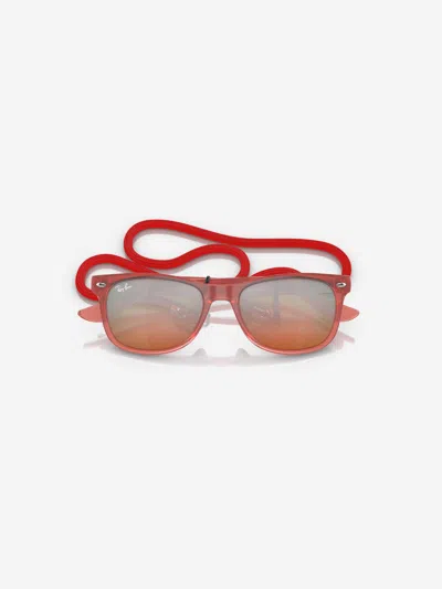 Ray Ban Ray-ban Kids Wayfarer Sunglasses In Red