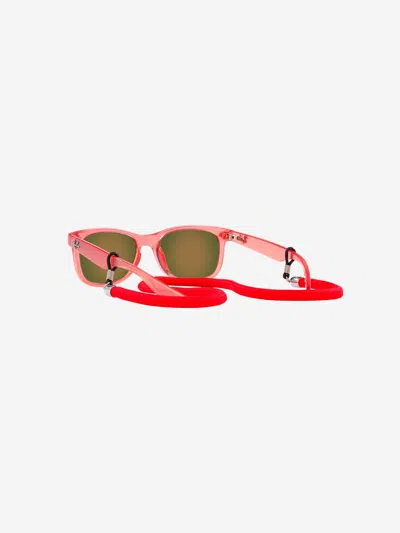 Ray Ban Ray-ban Kids Wayfarer Sunglasses In Red