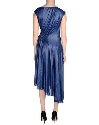 Shop Barbara Bui Midi Dress In Blue