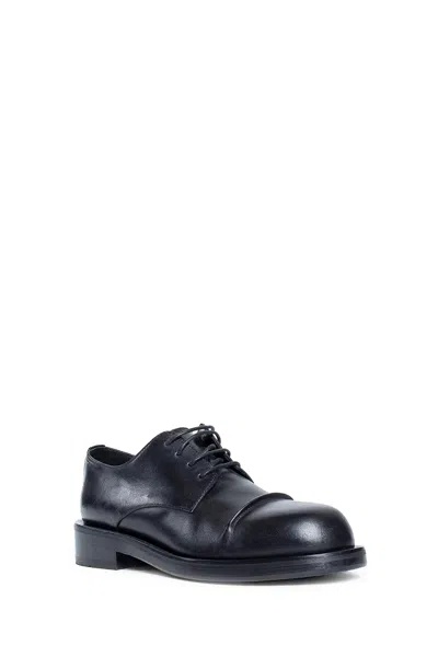 Ann Demeulemeester Woman Black Lace-ups In Black