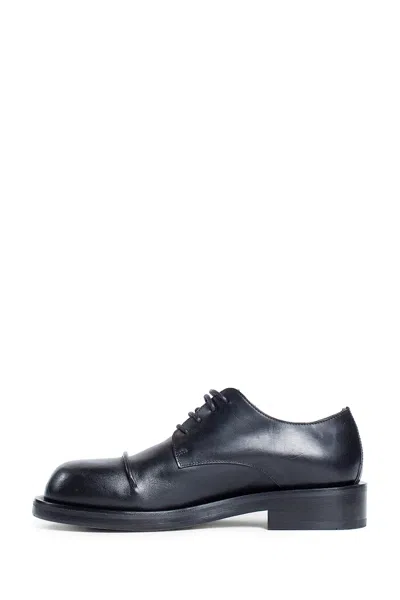 Ann Demeulemeester Woman Black Lace-ups In Black