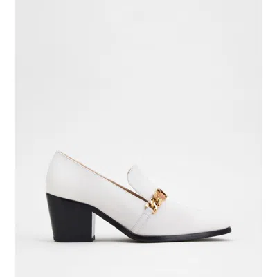 Tod's Loafers In White