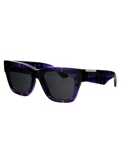 Burberry Squared Sunglasses 0 Be4424 411387 In 411387 Check Violet
