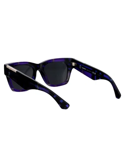 Burberry Squared Sunglasses 0 Be4424 411387 In 411387 Check Violet