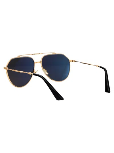 Dolce & Gabbana Pilot-frame Sunglasses In 02/r5 Gold