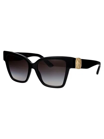 Dolce & Gabbana Sunglasses In 501/8g Black