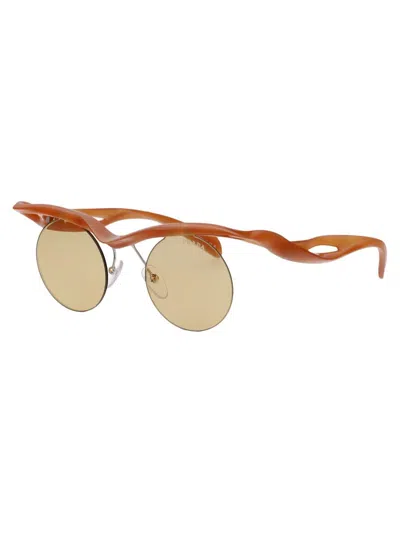 Prada Sunglasses 0 Pr A24 S 13 S80 E In 13s80e Opal Cognac