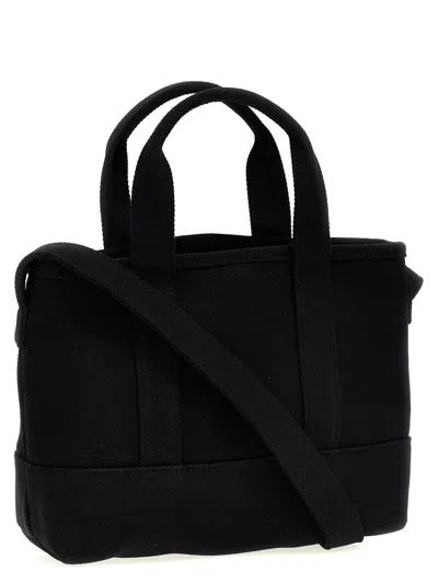 Kenzo Logo Small Canvas Tote Bag In Black