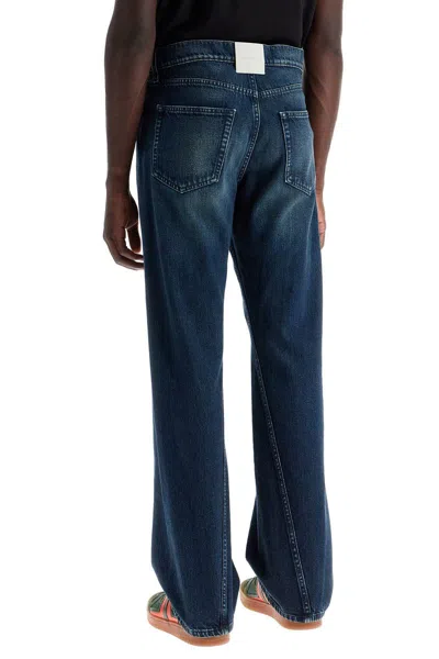 Shop Lanvin Blue Denim Jeans