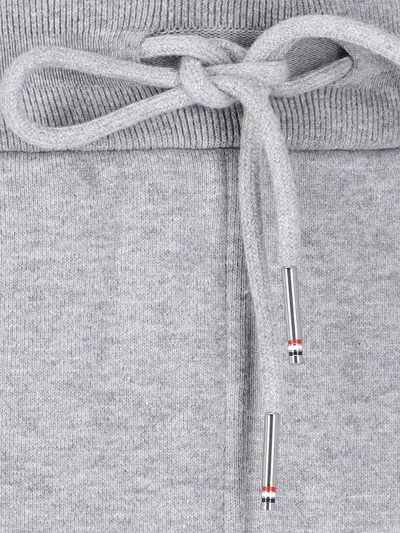 Thom Browne Classic Sweatpants In Classic Loop Back With Engineered 4-bar In Grey