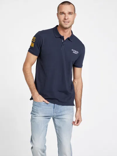 Guess Factory Eco Aidan Polo In Multi