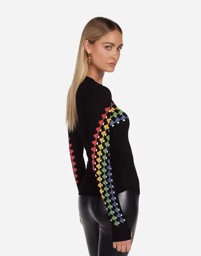 Lauren Moshi Mckinley Rainbow Mushrooms In Onyx