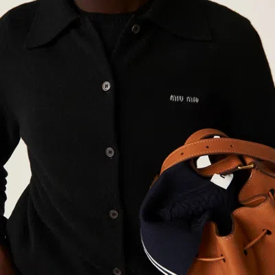 Miu Miu Maglieria In F0002 Nero