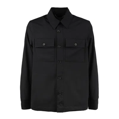 Shop Department 5 Pike Shirt-jacket In Cool Stretch Wool In Blue