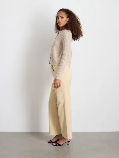 Alex Mill Camden Cotton-corduroy Straight-leg Pants In Light Bone