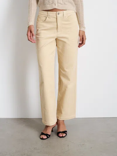 Alex Mill Camden Cotton-corduroy Straight-leg Pants In Light Bone