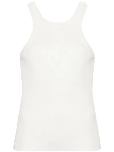 Closed Ribbed-knit Tank Top
