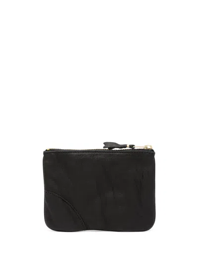 Comme Des Garçons Logo-debossed Leather Wallet