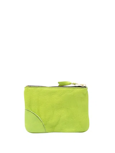 Comme Des Garçons Logo-debossed Leather Wallet