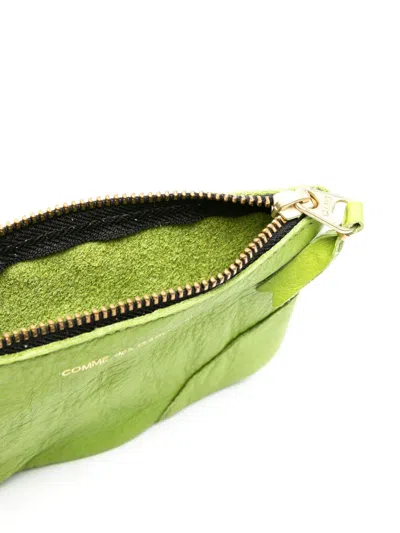 Comme Des Garçons Logo-debossed Leather Wallet