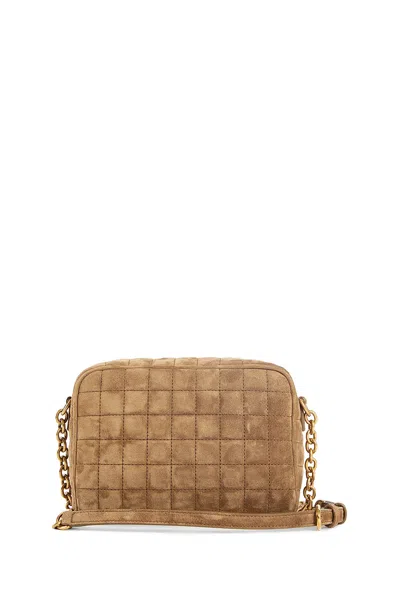 Shop Saint Laurent Woman Gold Shoulder Bags