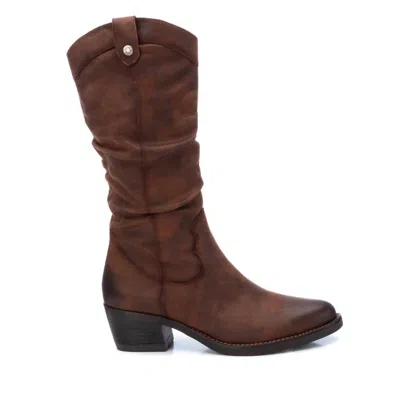 Xti Women's Italian Western Boots In Camel In Brown