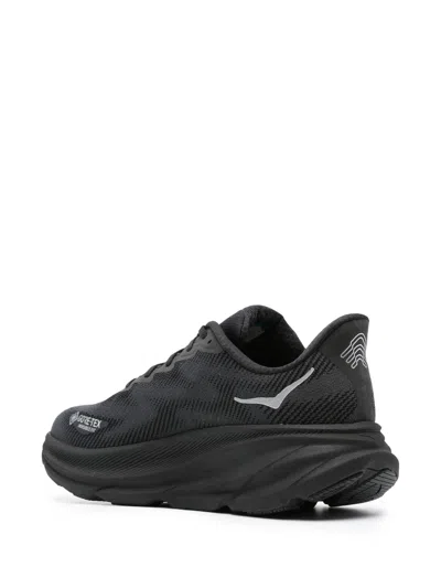 Hoka Clifton 9 Rubber-trimmed Recycled-gore-tex Invisible Fit Sneakers