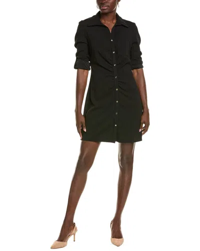 Sharagano Shirtdress In Black