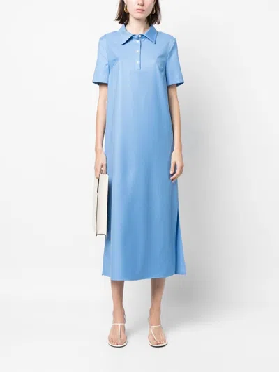 Loulou Studio Bira Midi Polo Shirtdress