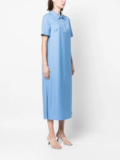 Loulou Studio Bira Midi Polo Shirtdress