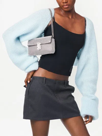 Marc Jacobs Reversible Metallic T Buckle Belt For Women