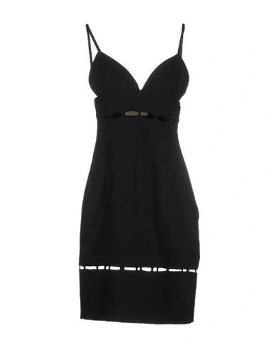 Shop Emilio Pucci Short Dresses In Black
