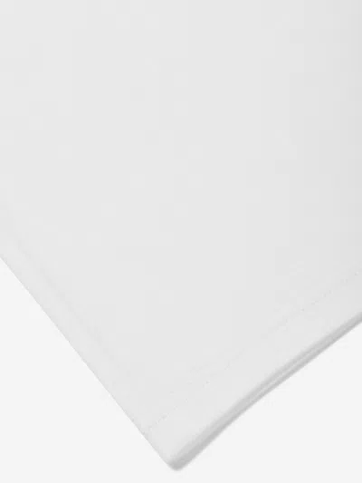 New Balance Boys Jersey Stacked Logo T-shirt In White