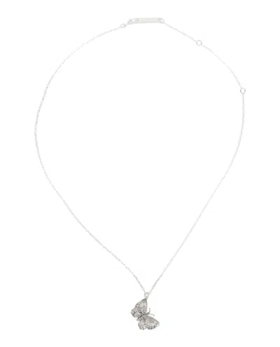 Ambush Small Butterfly Charm Necklace In Silver