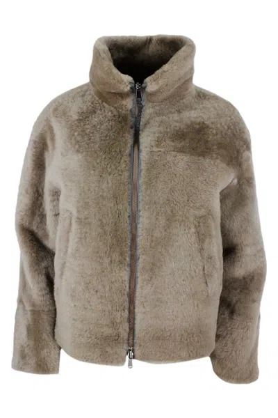 Shop Brunello Cucinelli Jackets In Beige