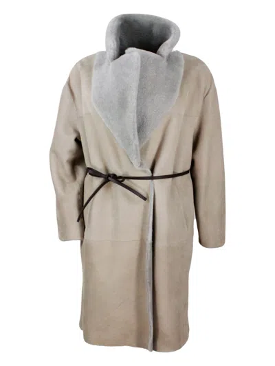 Shop Fabiana Filippi Coats In Brown
