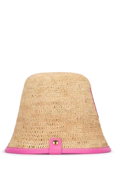 Jacquemus Fuchsia Le Bob Soli Bucket Hat In Purple