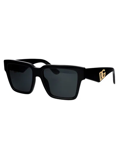 Dolce & Gabbana Pilot Sunglasses 0 Dg4465 343587 In Black