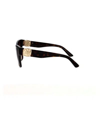Dolce & Gabbana Full Frame Sunglasses In 502/13 Havana