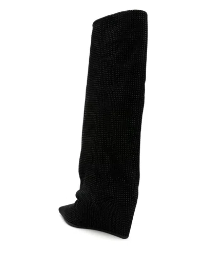 Vic Matie 100mm Stud-detailed Boots In Black