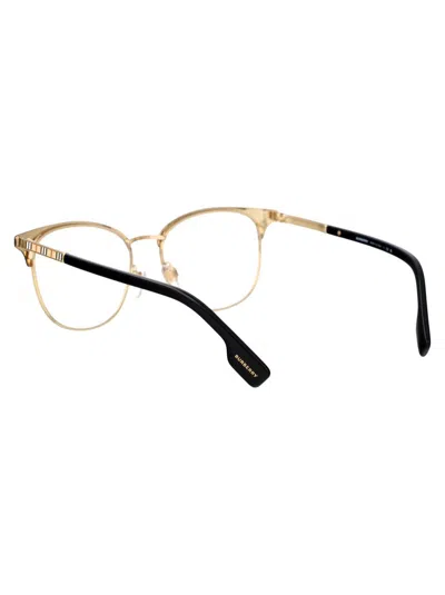 Shop Burberry Optical In 1109 Light Gold/black