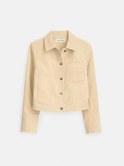 Alex Mill Camden Jacket In Corduroy In Light Bone